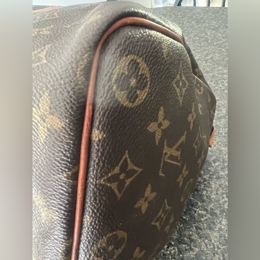 Authentic LOUIS VUITTON keepall 45 travel bag vachetta leather vintage - Picture 16 of 17